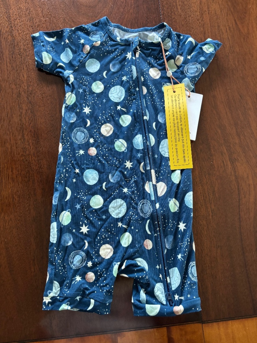 Quince PJ romper NWT